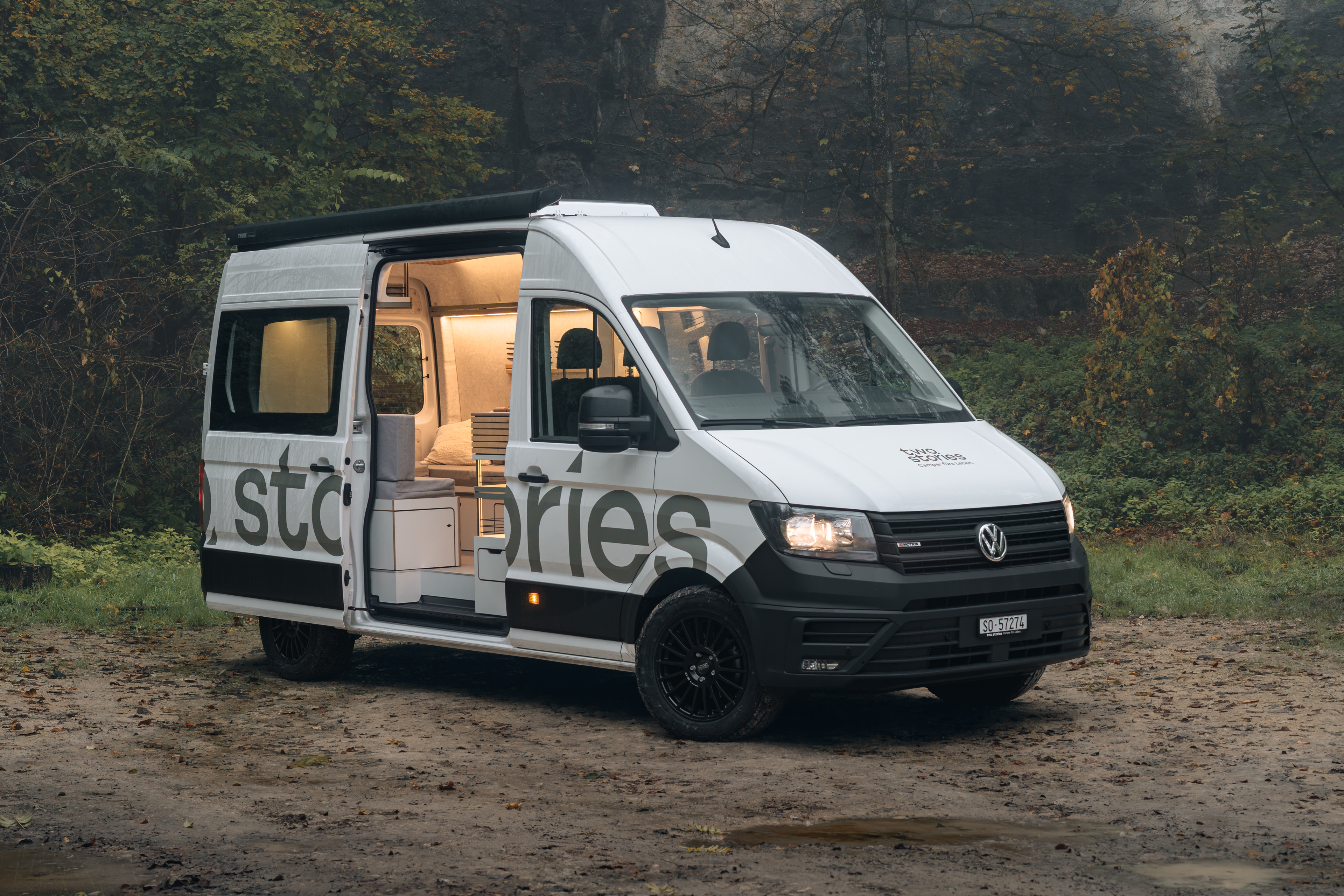 VW Crafter Camper von aussen